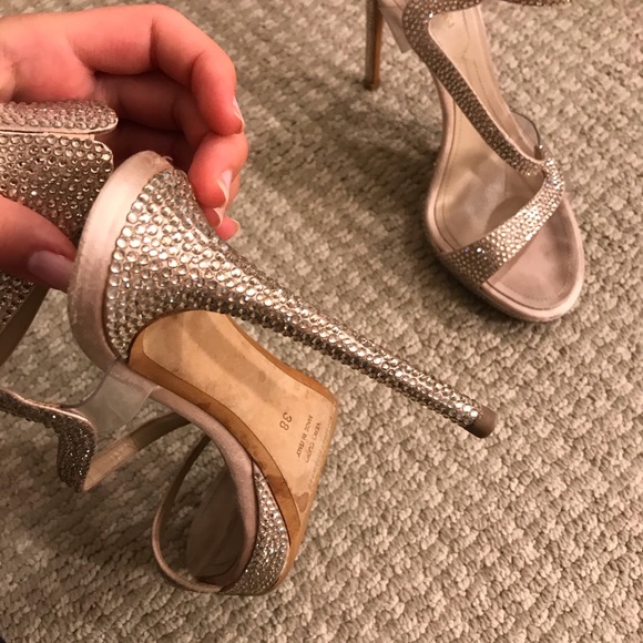 $1595 Nicholas Kirkwood Swirly Sandals Crystal 8 - Picture 7 of 9